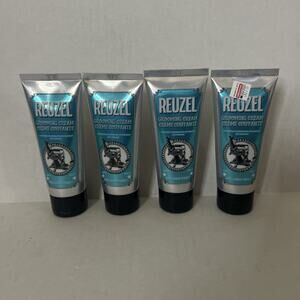 Lot Of 4 Reuzel Grooming Cream Tube Travel Size 3.38 oz New Holland Finest